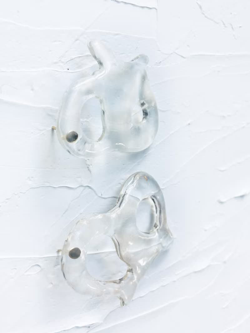 pumpkin小姐的下午茶系列-冰塊下午茶 耳飾\耳釘