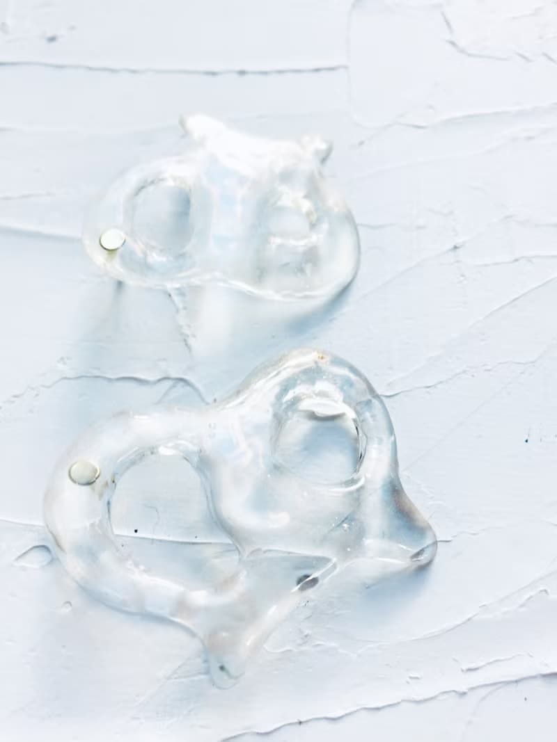 pumpkin小姐的下午茶系列-冰塊下午茶 耳飾\耳釘