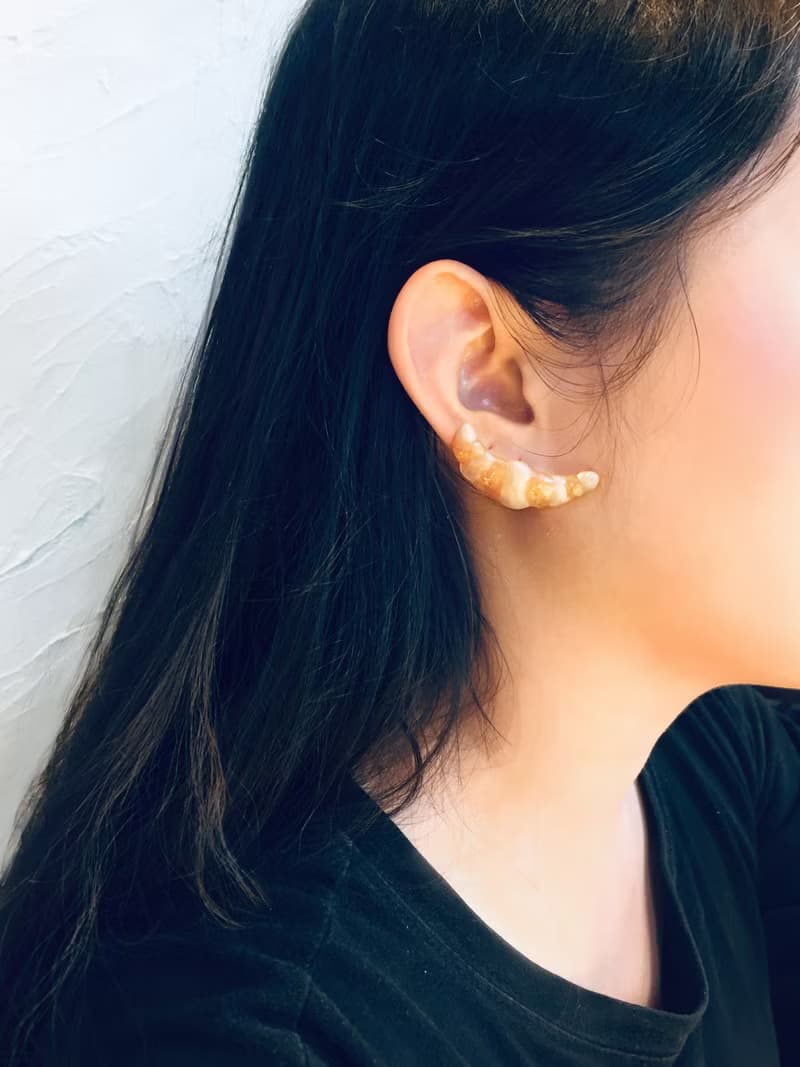 pumpkin小姐的下午茶系列-冰塊下午茶 耳飾\耳釘