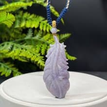 高品質珊瑚玉吊墜項錬冰潤高瓷玉化手雕羽毛喜鵲吉祥報喜良緣美滿