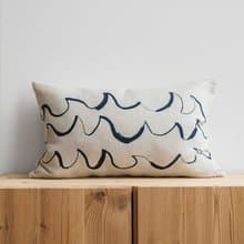 北歐風設計師款 - 抱枕套 WAVE  (38X58cm)