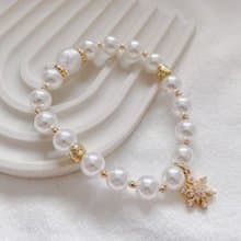 【Cinnamonmon 希娜夢夢】WhiteX'mas |精油手鍊|交換禮物|雪花款