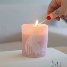 moomin 姆明/嚕嚕米香氛蠟燭 200g/紅葡萄柚/清新亞麻