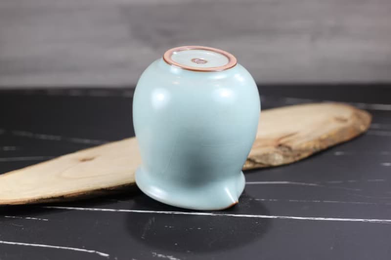 【送禮好物】360~400ml 汝窯無把 手拉坯 咖啡下壺 茶海 公道杯
