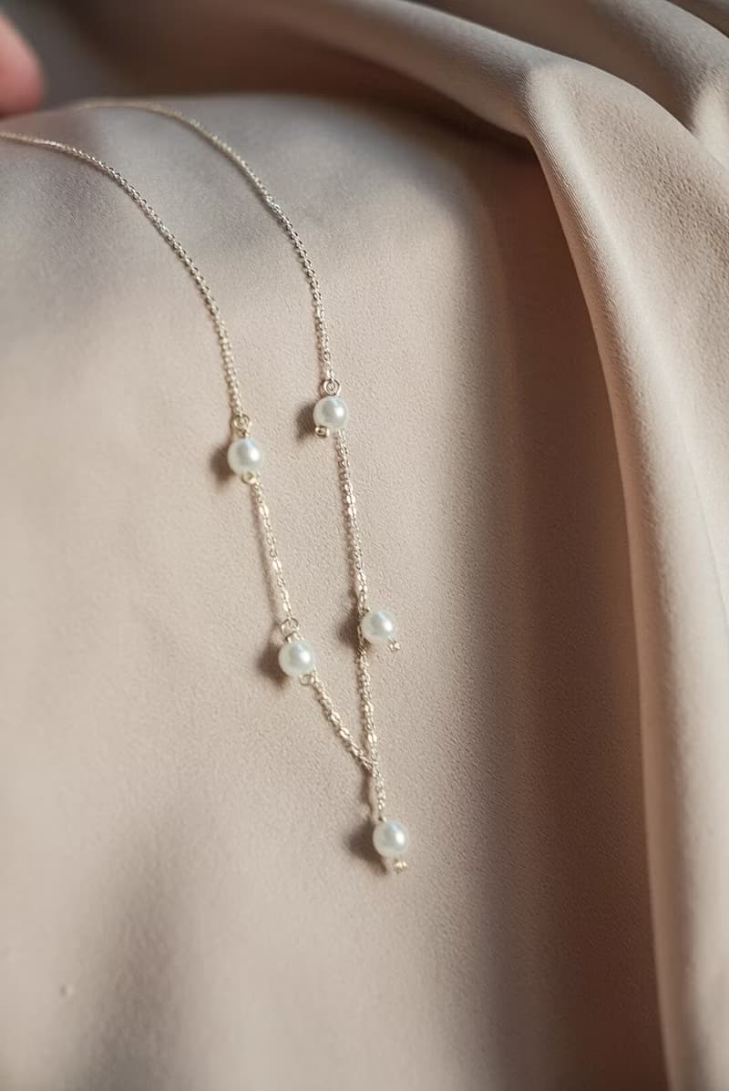 SELENE 3 WAY 前後小珍珠項鍊 Choker Y字鍊