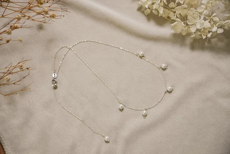 SELENE 3 WAY 前後小珍珠項鍊 Choker Y字鍊