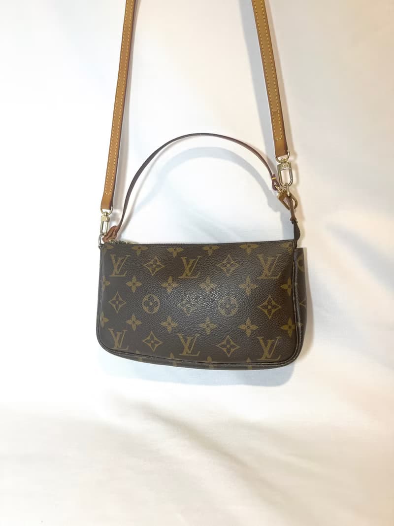 LV Pochette Accessory長短肩帶腋下側背包 日本中古二手