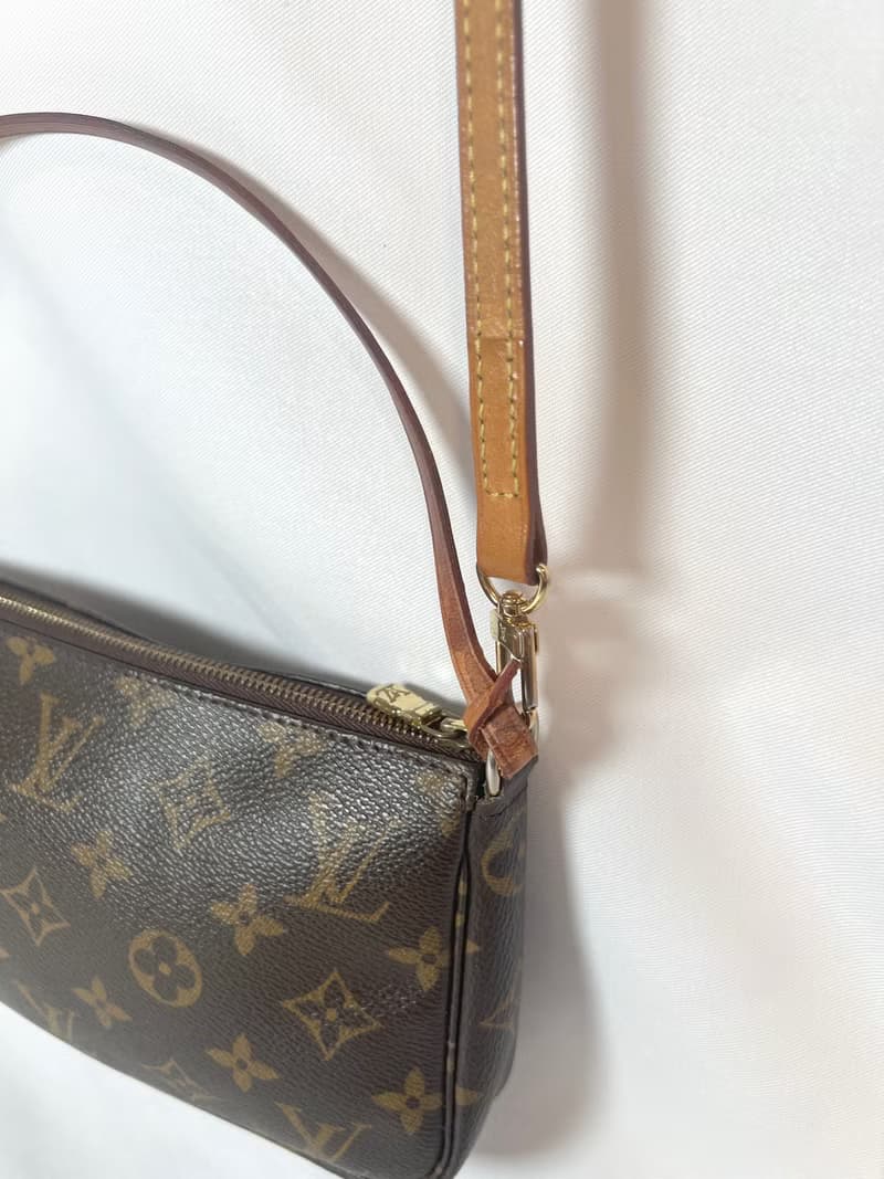 LV Pochette Accessory長短肩帶腋下側背包 日本中古二手