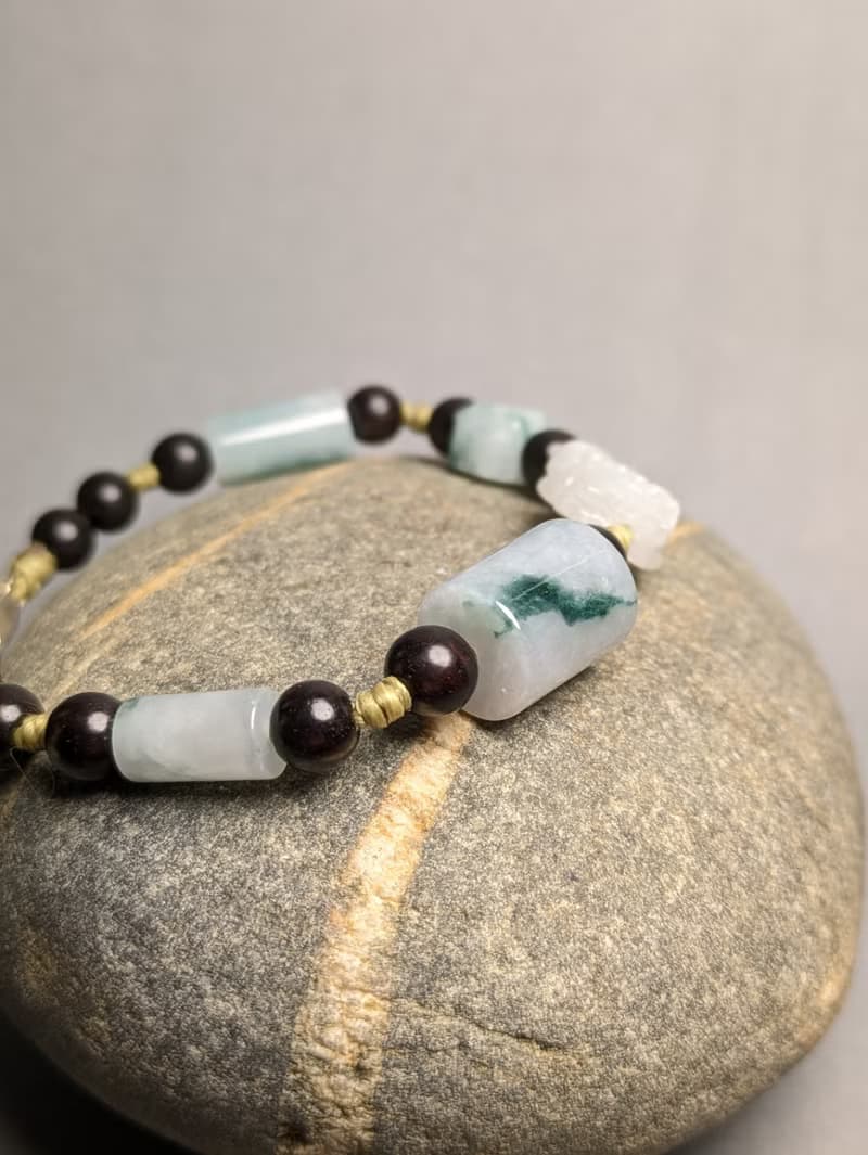 -轉念成福- 天然緬甸翡翠貔貅 本命年手鍊 招財守護 心念守玉 08