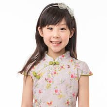 兒童旗袍 古風 四季款 蝶戀花蕊