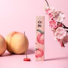 【白桃柚子】水果香線香 附香插│瑜咖冥想 新年交換抽獎生日禮物