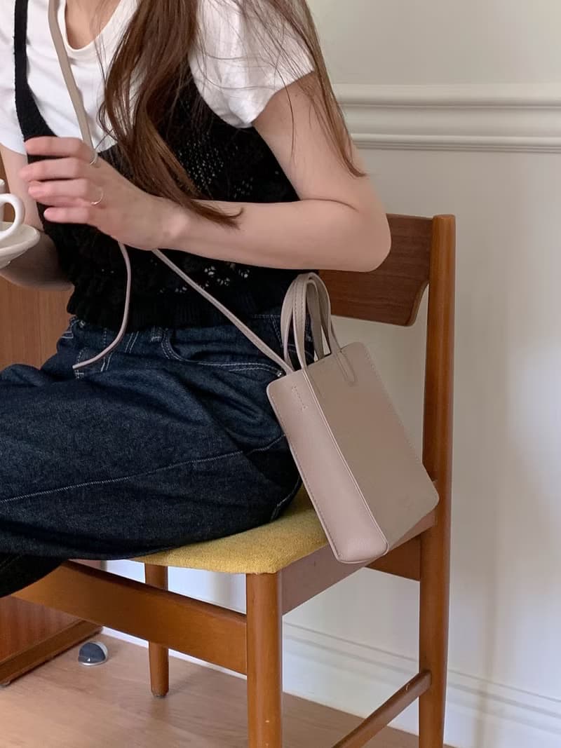 韓國 The Ally | LUCY BAG | 米色 | 手袋 單肩包