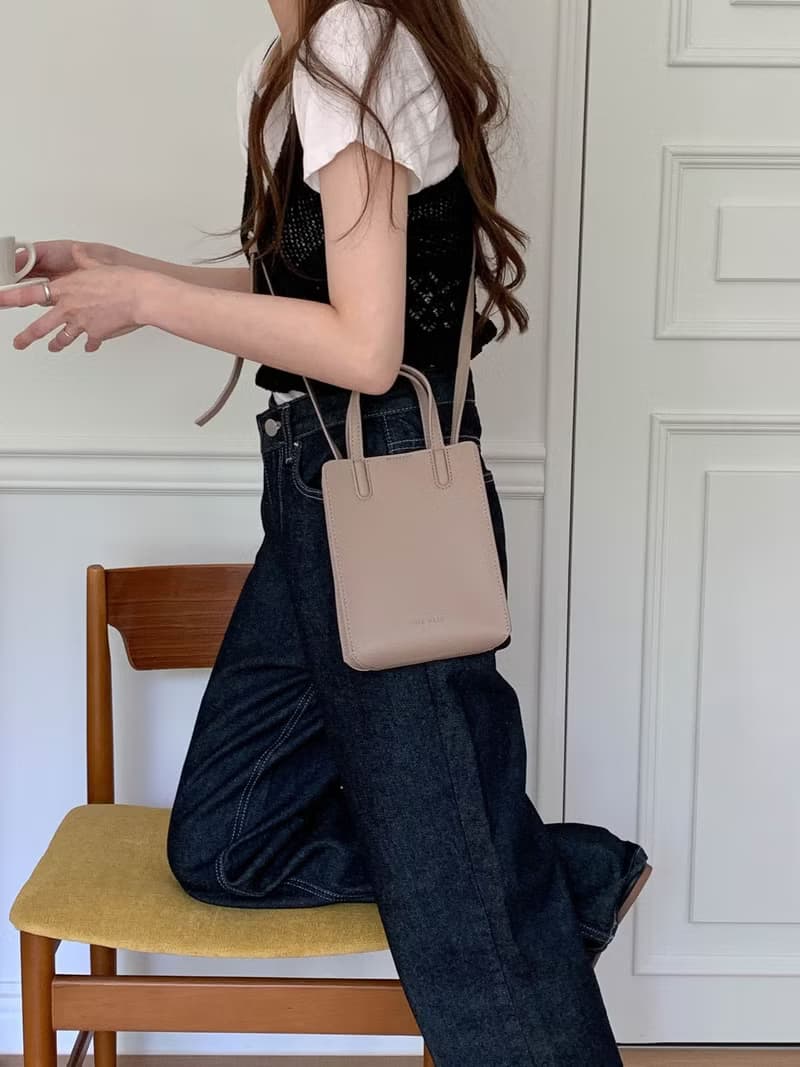 韓國 The Ally | LUCY BAG | 米色 | 手袋 單肩包