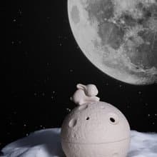 【卯兔星升】無香版 香盒線香熏香器送禮香插兔年禮物本命年