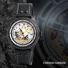 鍛造碳纖 皮帶款 黑色