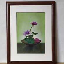 精緻的蓮花花束