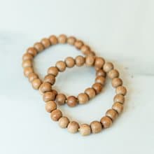 檀香手鍊 舒緩壓力 心靈平靜 集中精神 隨時陪伴你 (F-65)