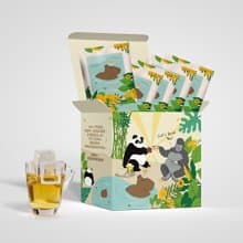 新鳳鳴【濾掛式茶包】深焙桂花烏龍茶7入 動物園午茶原創茶水豚君