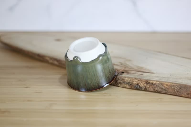 【送禮好物】60ml 天目釉 日式手工小茶杯 葉政豪作品
