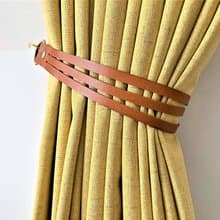 皮革窗簾綁帶//簡約主義//家居裝飾//窗簾//窗簾綁帶