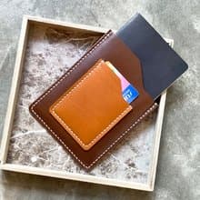 咭位護照套 好好縫 皮革DIY材料包 證件套 PASSPORT 意大利植鞣