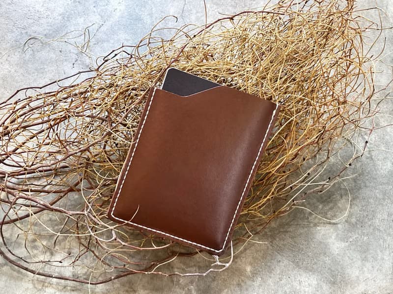 咭位護照套 好好縫 皮革DIY材料包 證件套 PASSPORT 意大利植鞣
