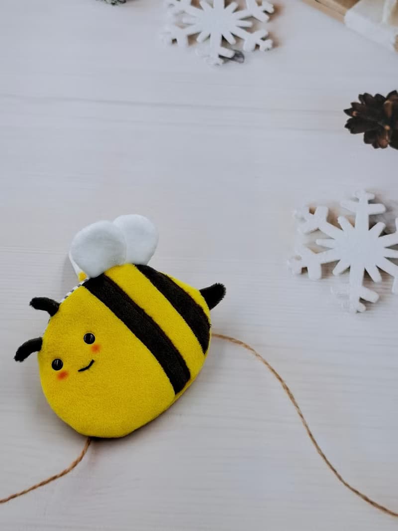 Bucute小蜜蜂護身符.御守套.平安符袋.媽媽的愛寶貝的甜甜守護
