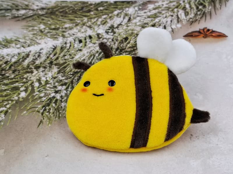 Bucute小蜜蜂護身符.御守套.平安符袋.媽媽的愛寶貝的甜甜守護