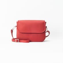 圓圓角側背包  Mira Red / 美麗紅