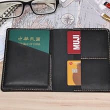 護照套 義大利牛皮手作 尊爵黑 多色可選 免費刻字包裝