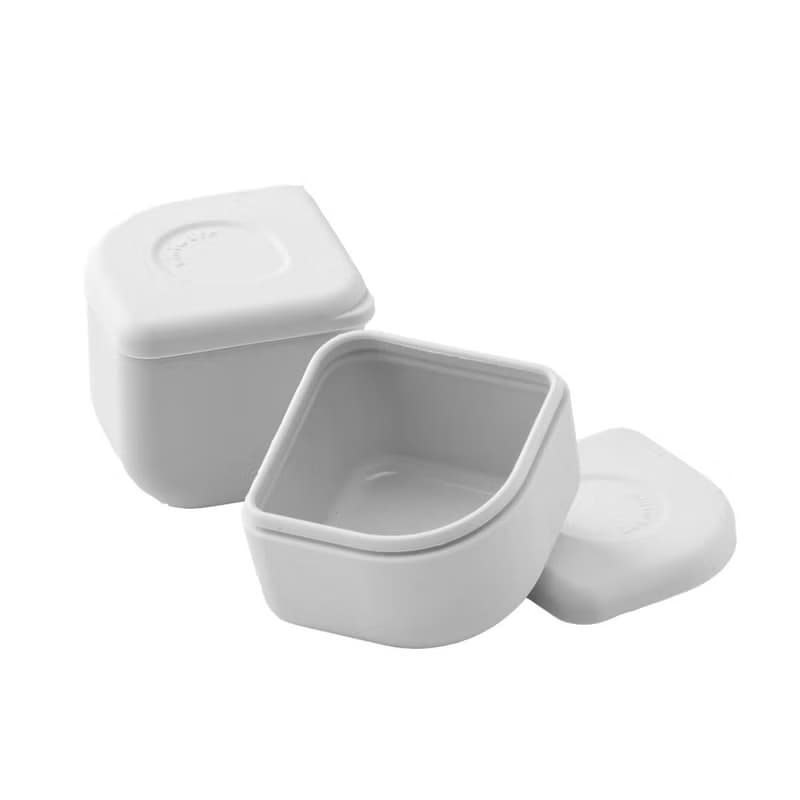 【野餐 / 副食品神器】 防漏矽膠盒兩入組 – 共三色