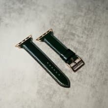 Herry Hsieh - Apple Watch 錶帶.綠色 / 日本新禧馬臀皮