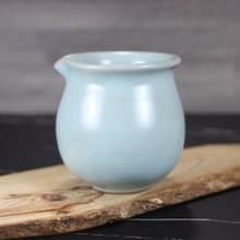 【母親節禮物】300~340ml 汝窯 手拉坯 無把茶海 名家葉敏祥手作