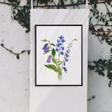 風鈴草花束－畫/花/咖啡廳佈置/家居佈置/洗手間裝飾/植栽植物