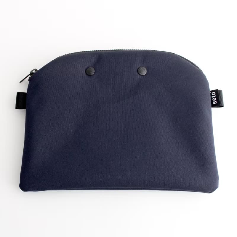 seto / creature bag / iPad case / Bag in bag / Case A5 / Navy