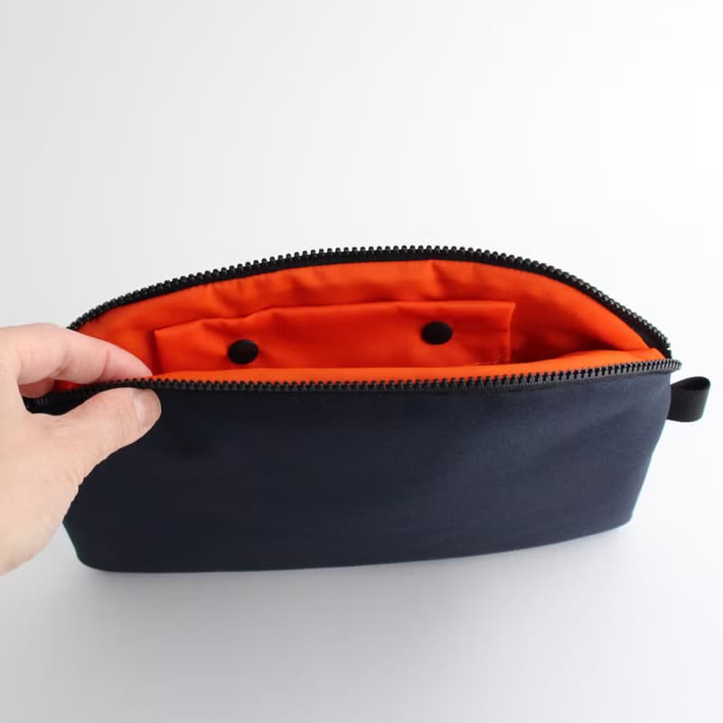 seto / creature bag / iPad case / Bag in bag / Case A5 / Navy