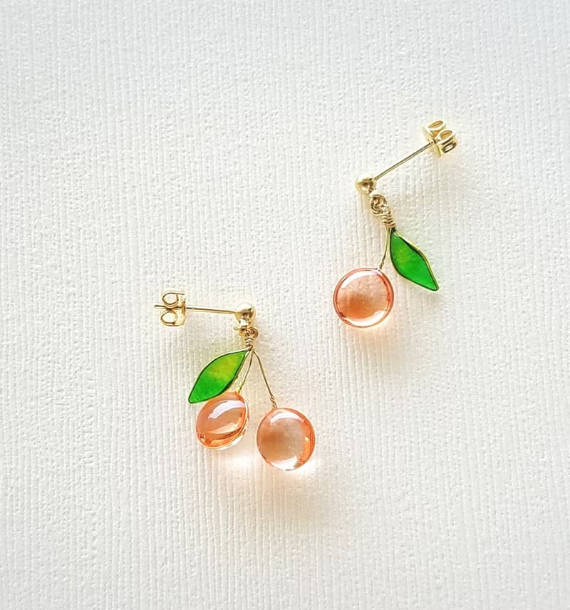 cherry さくらんぼのピアス or イヤリング