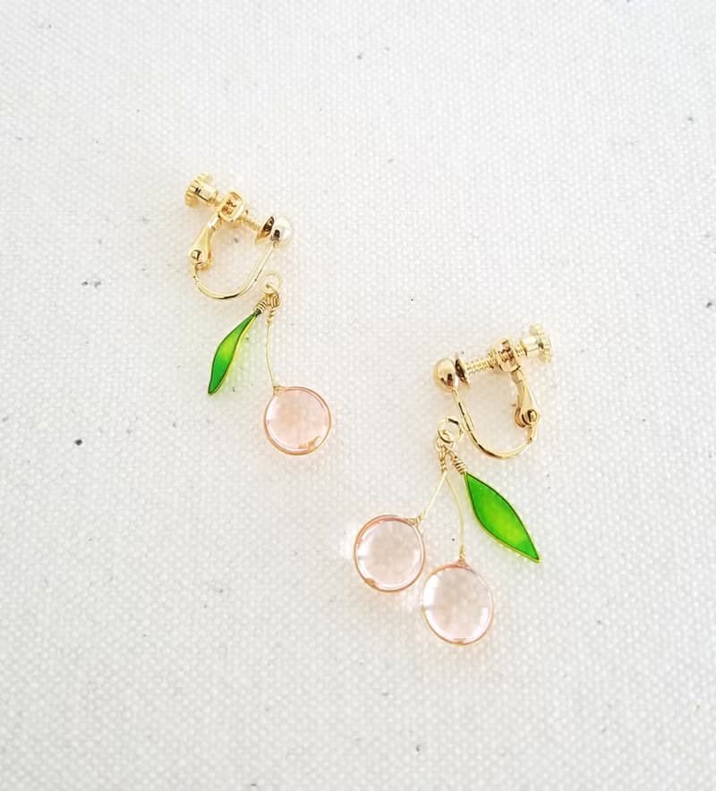 cherry さくらんぼのピアス or イヤリング