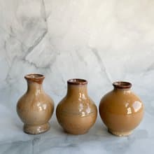 手工陶瓷迷你花瓶 擴香瓶 花器 精油瓶 花瓶 陶藝花器 母親節禮物