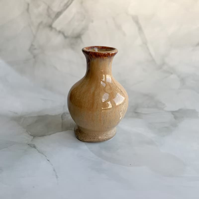 手工陶瓷迷你花瓶 擴香瓶 花器 精油瓶 花瓶 陶藝花器 母親節禮物