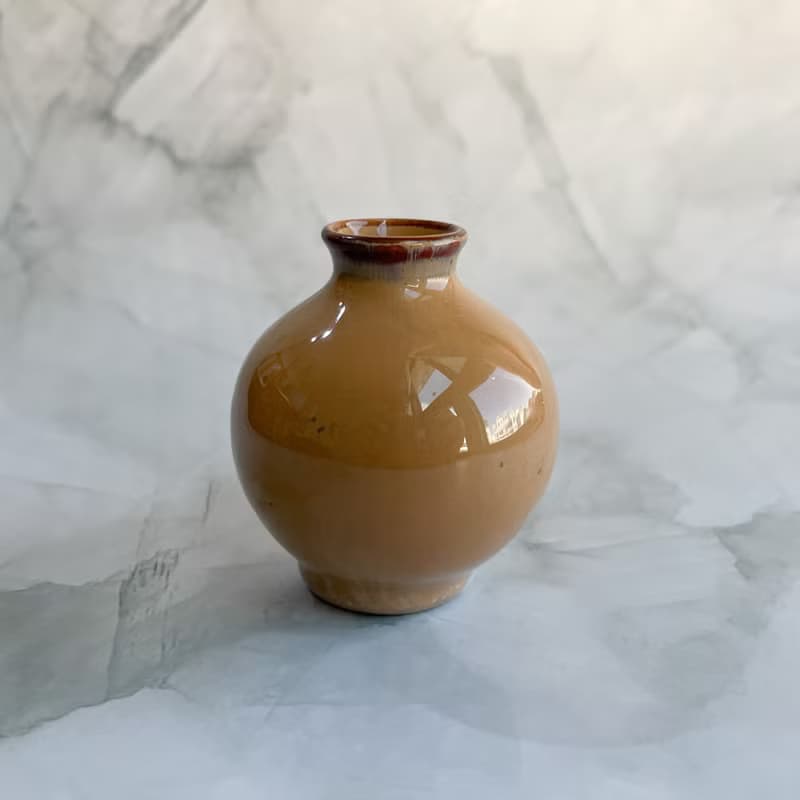 手工陶瓷迷你花瓶 擴香瓶 花器 精油瓶 花瓶 陶藝花器 母親節禮物