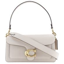 【日本直送】コーチ COACH タビーショルダー26 ショルダーバッグ 2WAYショルダー CH857 レザー 白 レディース【中古】