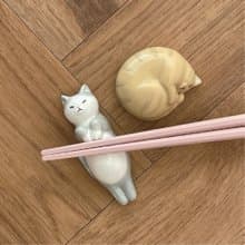 日本Decole 餐具 - Bleu Bleuet x Decole 限定筷子架及水杯系列