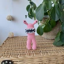 Rainbow friend toys gift. Stuffed doll for kids. Pink rainbow friends Roblox
