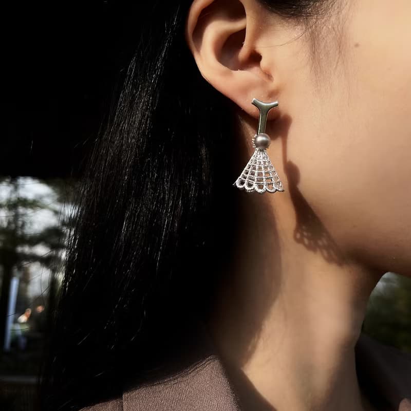 馬面舞會原創設計紋理氣質簡約復古高級感百搭小眾耳環耳飾耳釘