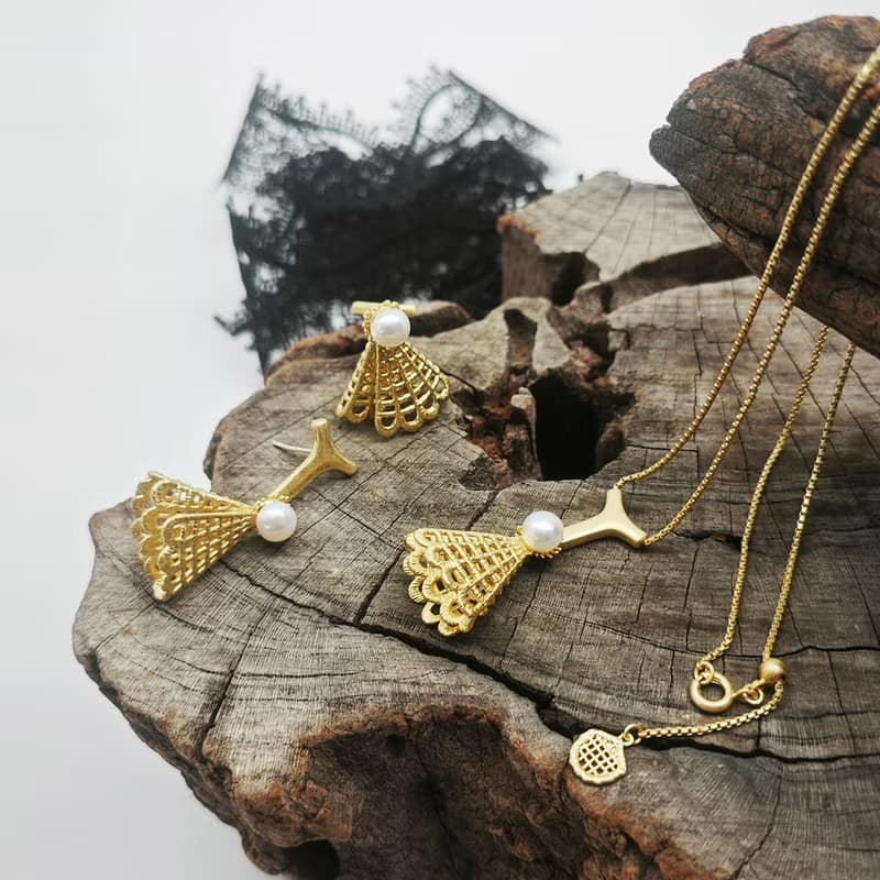 馬面舞會原創設計紋理氣質簡約復古高級感百搭小眾耳環耳飾耳釘