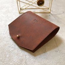 【絕版特惠】真皮皮革  口罩收納保護套  禮物 情人節 送禮