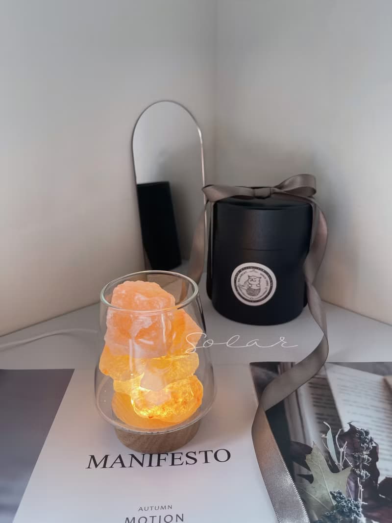 鹽燈 喜馬拉雅鹽燈 l 淨化 l Solar l 現貨 新年送禮