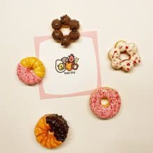 可口甜甜圈系列磁鐵(單個販售)(多款可選)