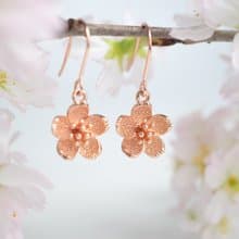 桜のフックピアス(イヤリング変更可)